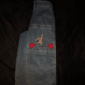 Jnco Los Angeles Kangaroo Wide Leg Jeans
